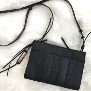 Cole Haan Black Pebble Leather Crossbody Bag